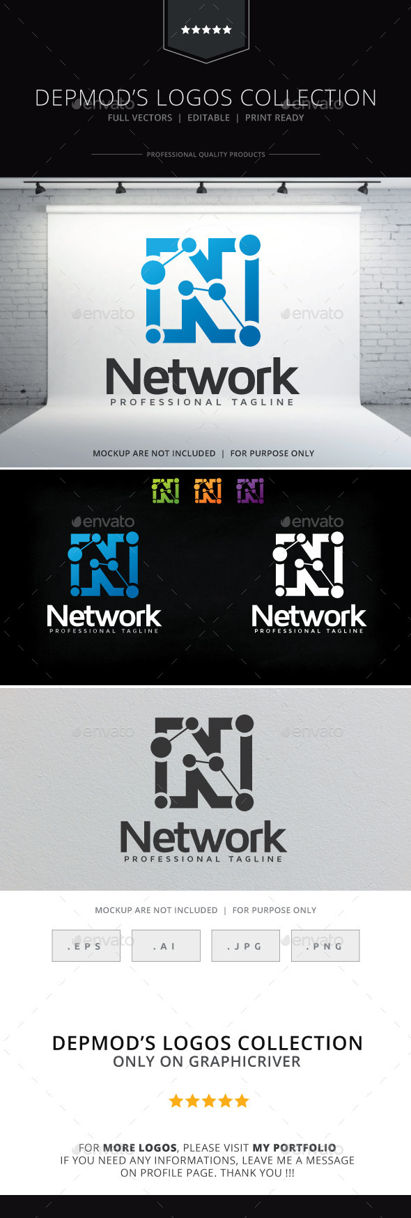 GraphicRiver Network Logo 9443805 GraphicRiver Network Logo 9443805