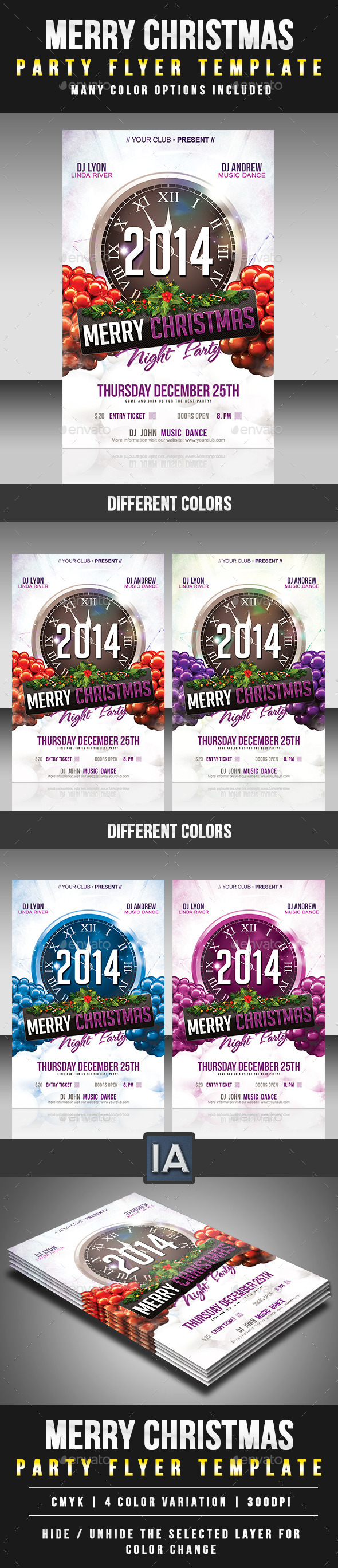 Christmas Party Flyer-Night Party v2 Christmas Party Flyer-Night Party v2