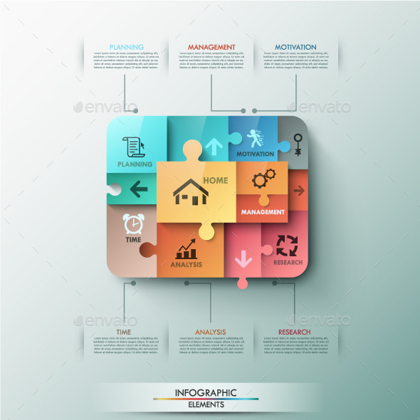 GraphicRiver Moddern Infographic Puzzle Template 9444693 GraphicRiver Moddern Infographic Puzzle Template 9444693