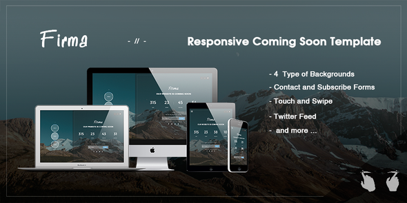 Firma -  Responsive Coming Soon Template