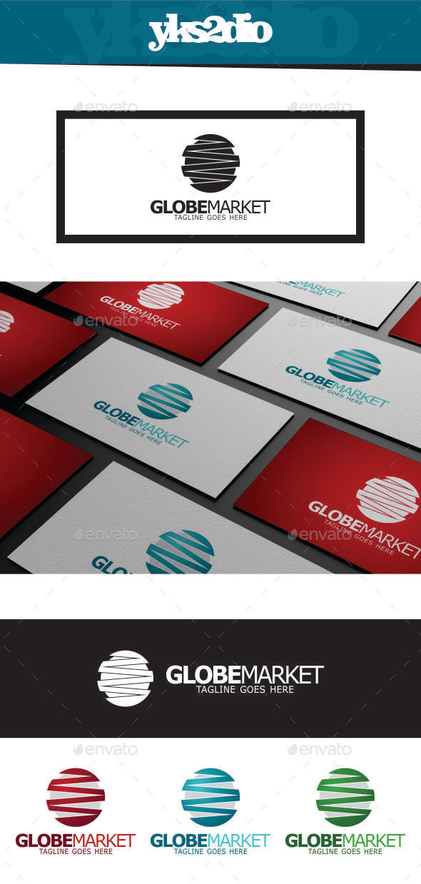 GraphicRiver Global Marketing Logo 9449037 GraphicRiver Global Marketing Logo 9449037