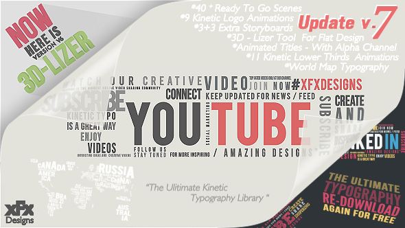 Kinetic Typography Pack Kinetic Typography Pack