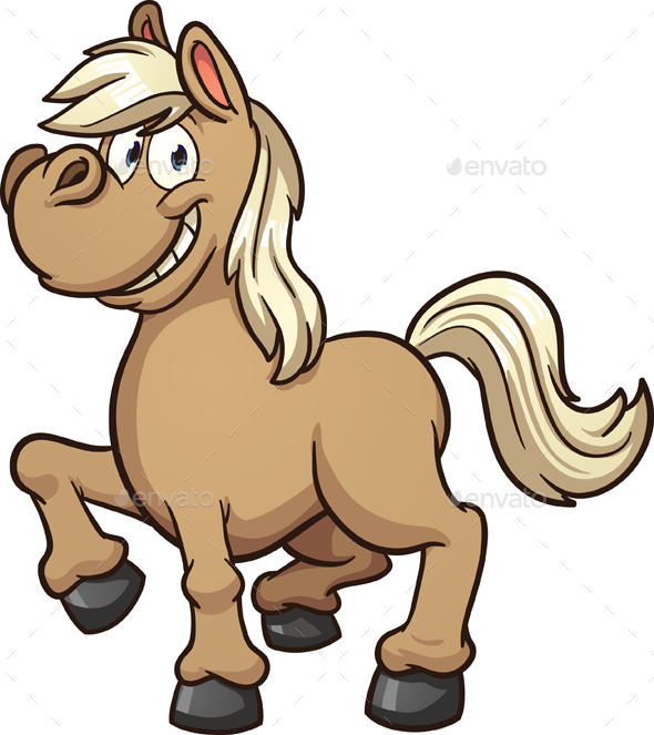 GraphicRiver Cartoon Pony 9451633 GraphicRiver Cartoon Pony 9451633