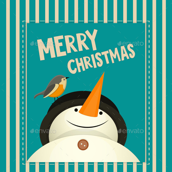 Merry Christmas Greeting Card