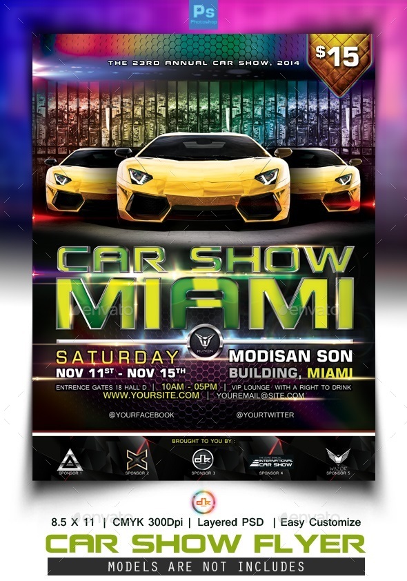 GraphicRiver Car Show Flyer 9359129 GraphicRiver Car Show Flyer 9359129