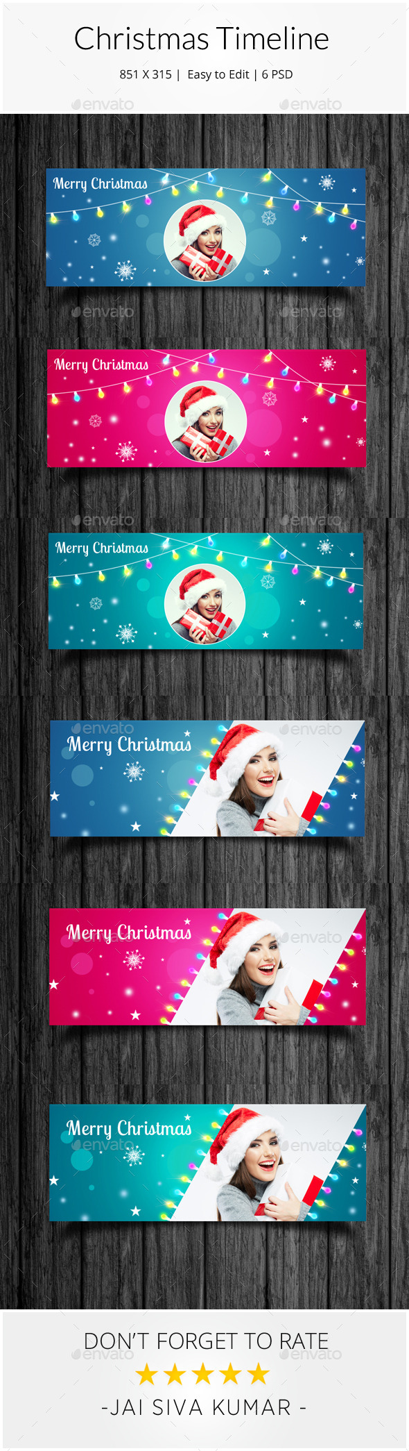 GraphicRiver Christmas Facebook Timeline 9453340 GraphicRiver Christmas Facebook Timeline 9453340