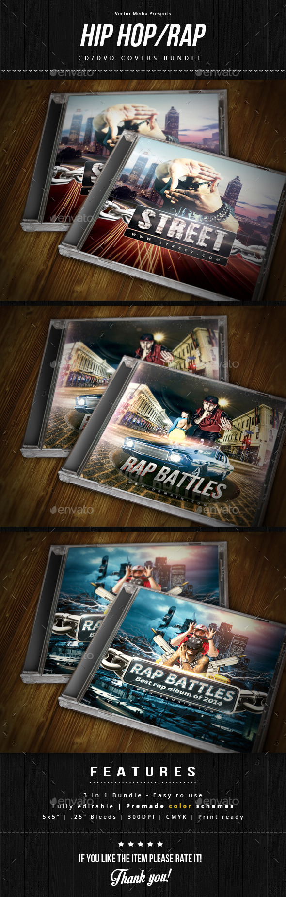 GraphicRiver Hip Hop Rap Cd Covers Bundle 9454140 GraphicRiver Hip Hop Rap Cd Covers Bundle 9454140