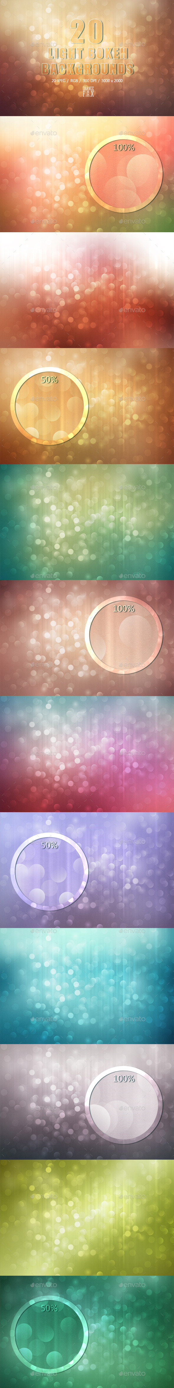 GraphicRiver 20 Light Bokeh Backgrounds 9454668 GraphicRiver 20 Light Bokeh Backgrounds 9454668