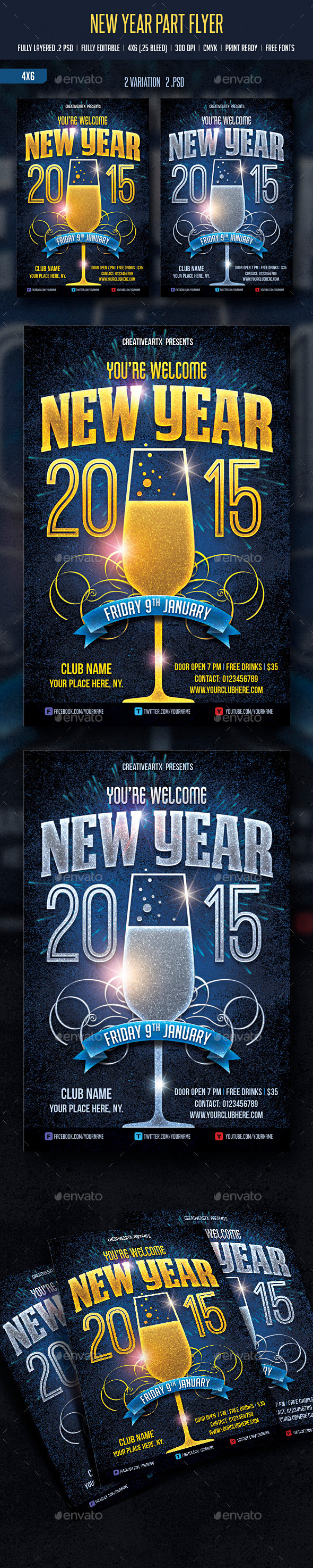 GraphicRiver New Year Party 9454904 GraphicRiver New Year Party 9454904