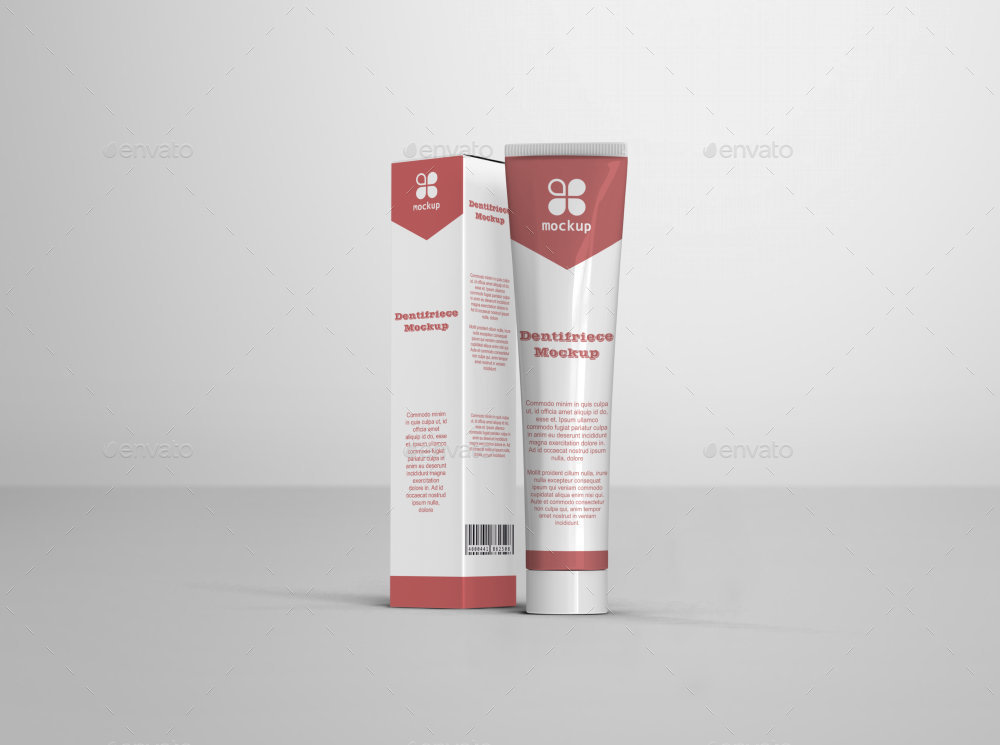 Download Cosmetic Cream Tube & Box Mockup by Fusionhorn | GraphicRiver