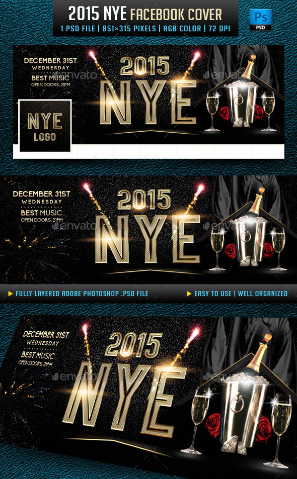GraphicRiver 2015 NYE Facebook Cover 9455629 GraphicRiver 2015 NYE Facebook Cover 9455629