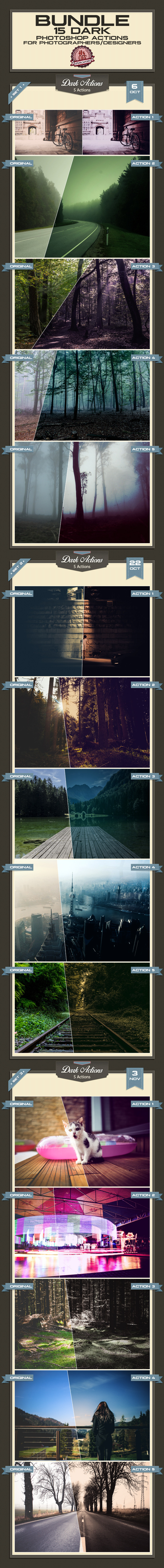GraphicRiver Dark Actions Bundle 9455678 GraphicRiver Dark Actions Bundle 9455678
