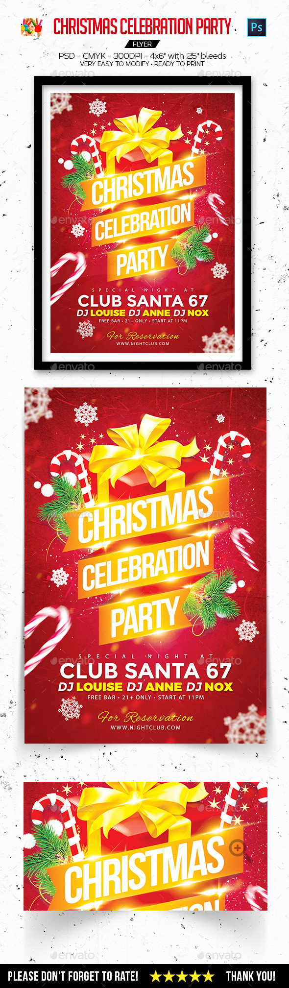 GraphicRiver Christmas Celebration Party 9456094 GraphicRiver Christmas Celebration Party 9456094