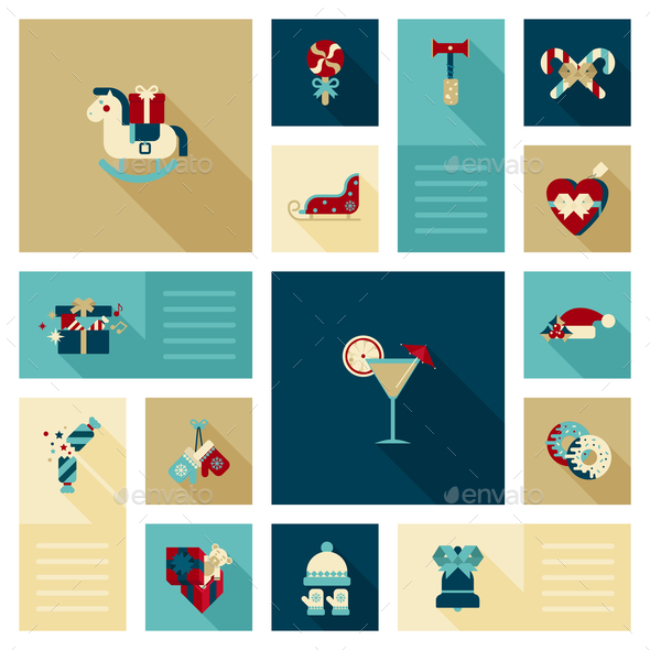 GraphicRiver Winter Holidays Icons 9456323 GraphicRiver Winter Holidays Icons 9456323