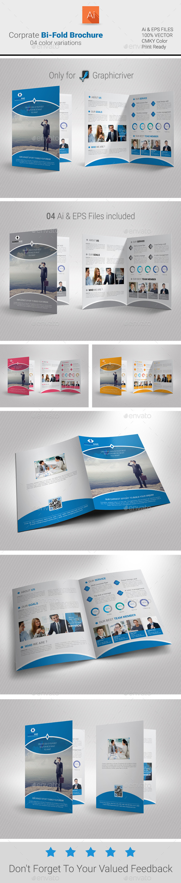 GraphicRiver Corporate Bi-Fold Brochure 9456640 GraphicRiver Corporate Bi-Fold Brochure 9456640