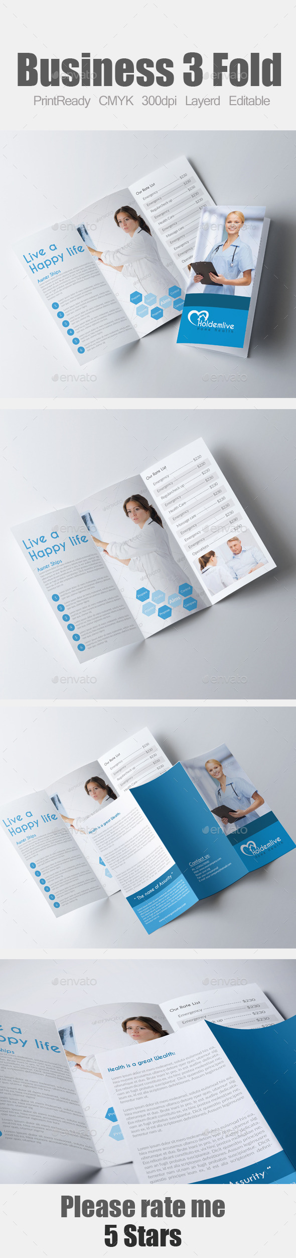 GraphicRiver Medical Tri Fold Brochure 9337483 GraphicRiver Medical Tri Fold Brochure 9337483