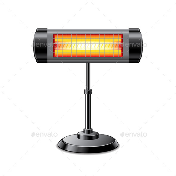 GraphicRiver Electric Heater 9457366 GraphicRiver Electric Heater 9457366
