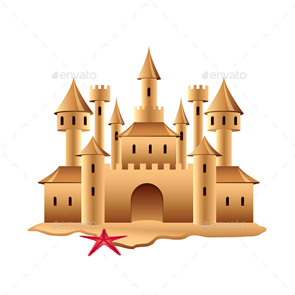 GraphicRiver Sand Castle 9457370 GraphicRiver Sand Castle 9457370