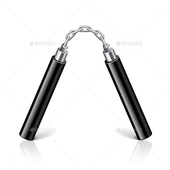 GraphicRiver Nunchucks 9457374 GraphicRiver Nunchucks 9457374