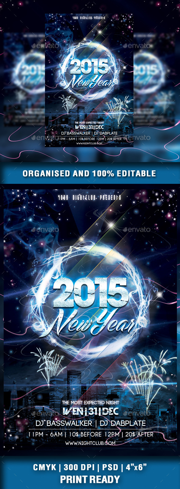 GraphicRiver New Year 2015 Party Flyer 9457550 GraphicRiver New Year 2015 Party Flyer 9457550