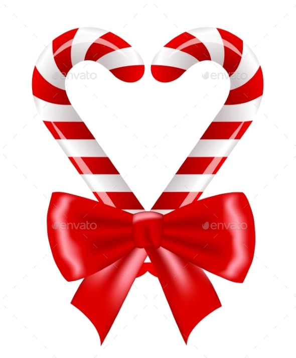 GraphicRiver Two Christmas Sugar Cane 9457813 GraphicRiver Two Christmas Sugar Cane 9457813