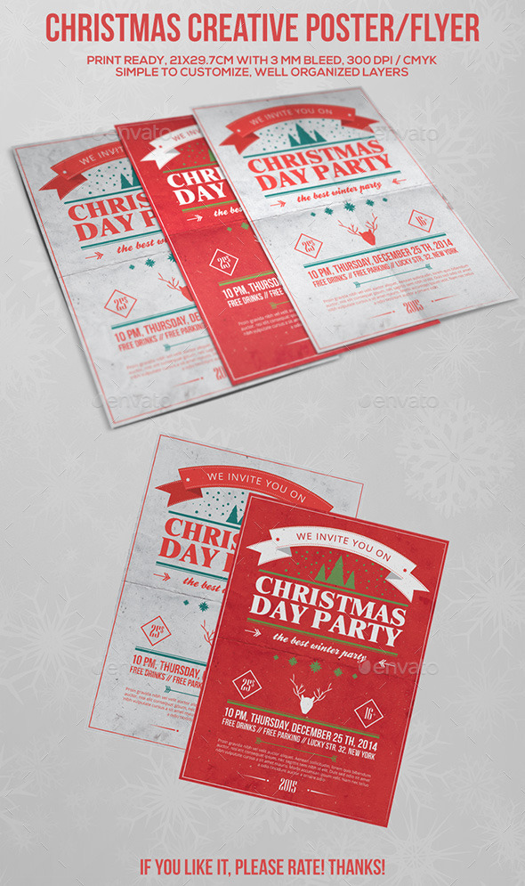 GraphicRiver Christmas Party Poster Flyer Vol.1 9457970 GraphicRiver Christmas Party Poster Flyer Vol.1 9457970