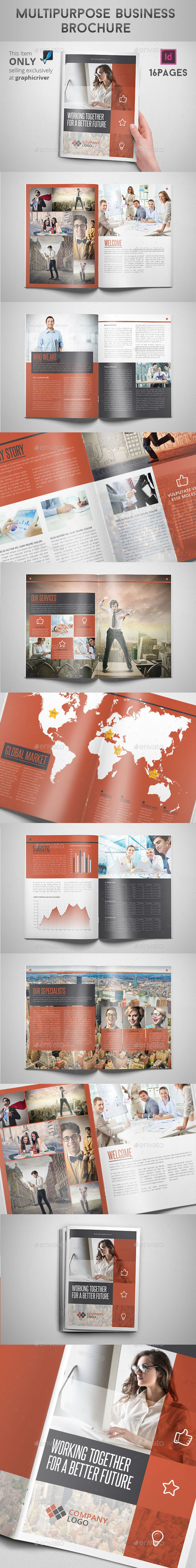 GraphicRiver Multipurpose Business Brochure 9458203 GraphicRiver Multipurpose Business Brochure 9458203