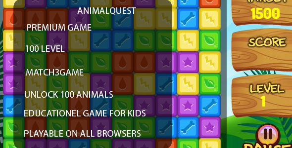 CodeCanyon Animal Quest 9181555 CodeCanyon Animal Quest 9181555