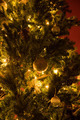 Photo of glowing christmas tree closeup | Free christmas images