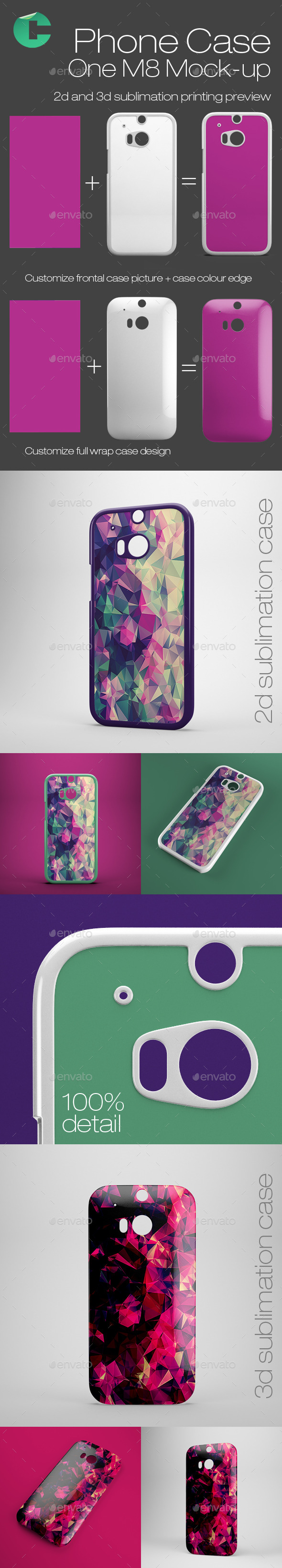Phone Case One M8 Mock-Up Phone Case One M8 Mock-Up