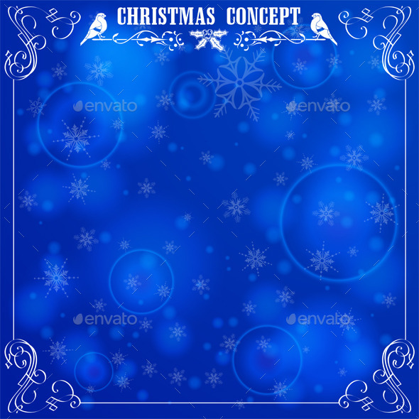 GraphicRiver Retro Christmas Frame 9463540 GraphicRiver Retro Christmas Frame 9463540