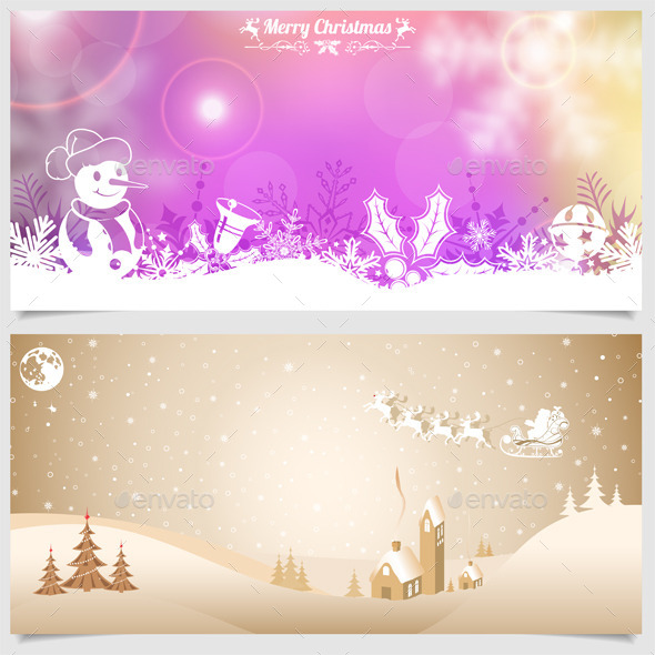 GraphicRiver Christmas Banners 9463574 GraphicRiver Christmas Banners 9463574