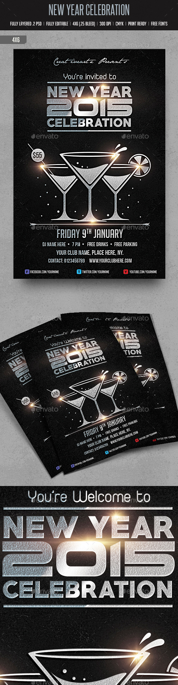 GraphicRiver New Year Celebration 9464786 GraphicRiver New Year Celebration 9464786
