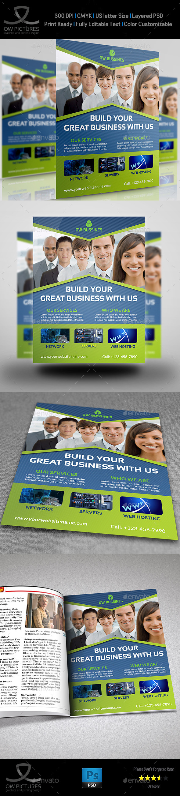 GraphicRiver Corporate Business Flyer Template Vol.17 9465402 GraphicRiver Corporate Business Flyer Template Vol.17 9465402