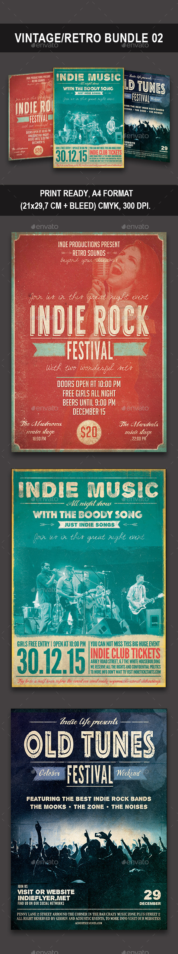 GraphicRiver Vintage Retro Bundle 02 9465752 GraphicRiver Vintage Retro Bundle 02 9465752