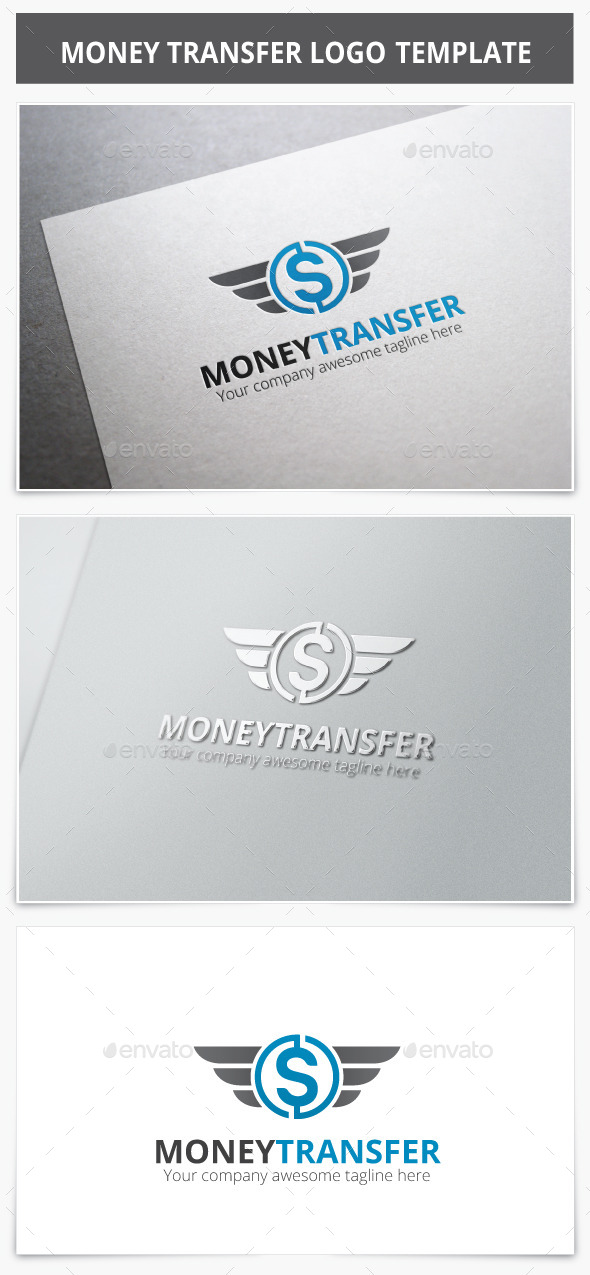 GraphicRiver Money Transfer Logo 9467876 GraphicRiver Money Transfer Logo 9467876