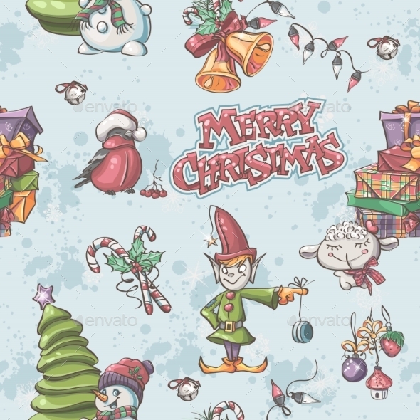 GraphicRiver Seamless Holiday Pattern 9468207 GraphicRiver Seamless Holiday Pattern 9468207