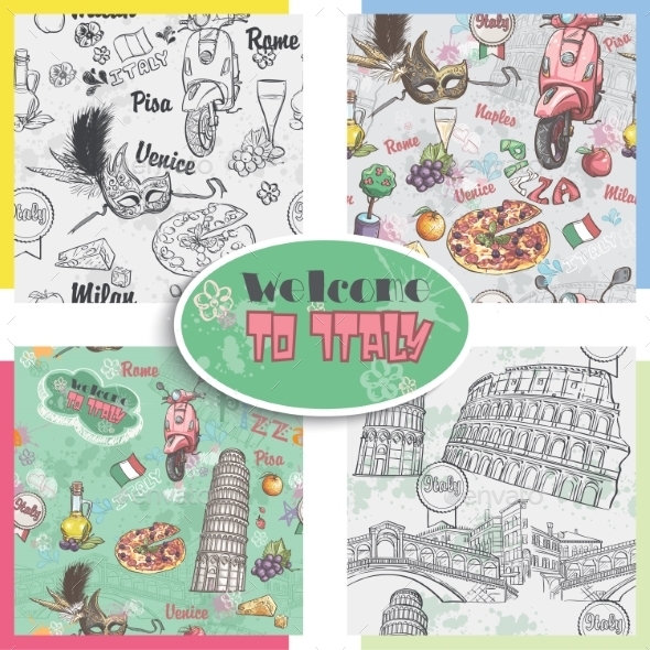 GraphicRiver Italy Patterns 9468554 GraphicRiver Italy Patterns 9468554