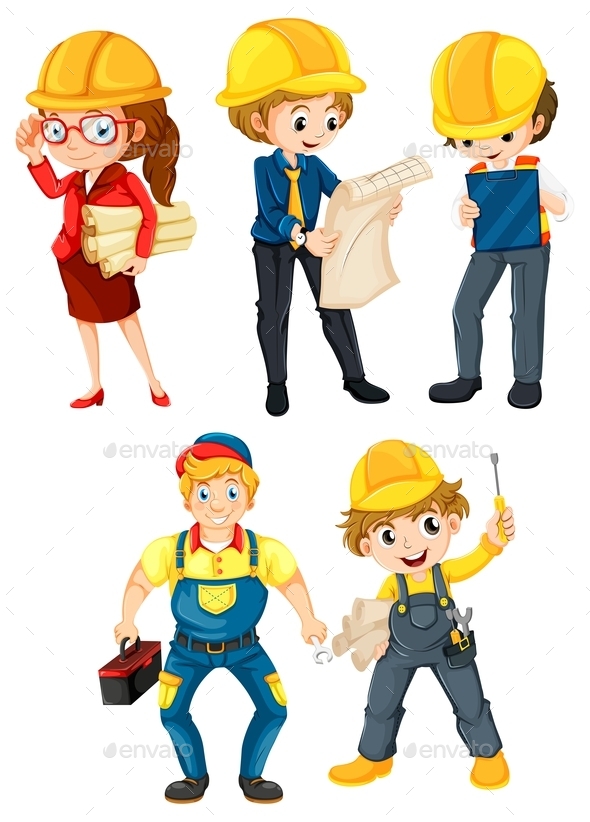 GraphicRiver Hardworking People 9469998 GraphicRiver Hardworking People 9469998