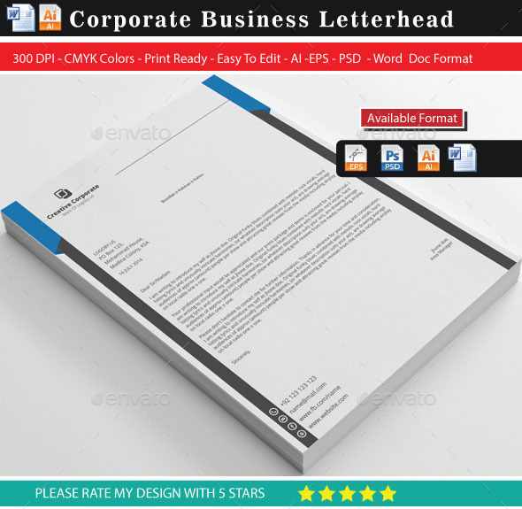 GraphicRiver Slide 2 Letterhead 9470112 GraphicRiver Slide 2 Letterhead 9470112