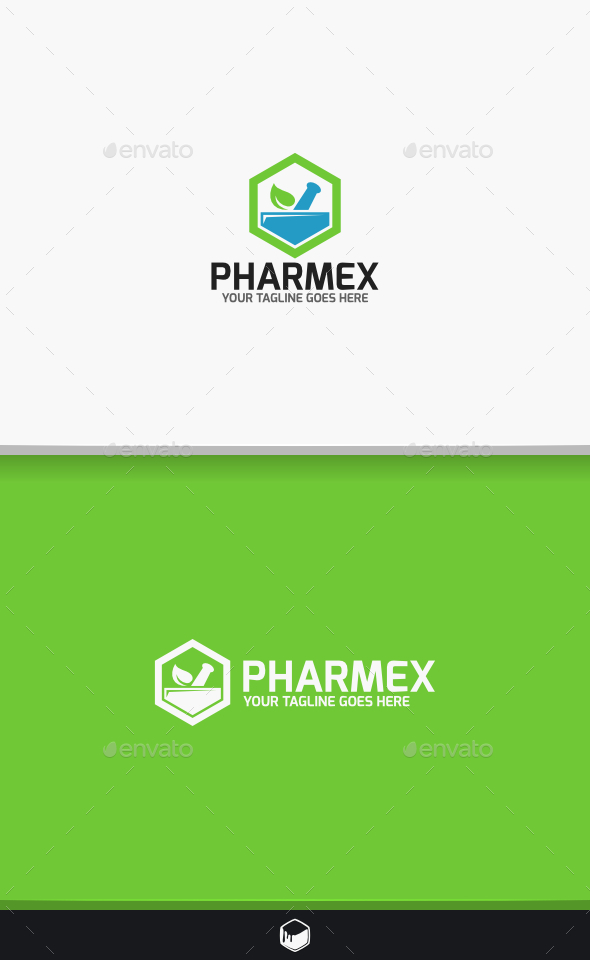 Pharmacy Pharmex Logo (Objects)