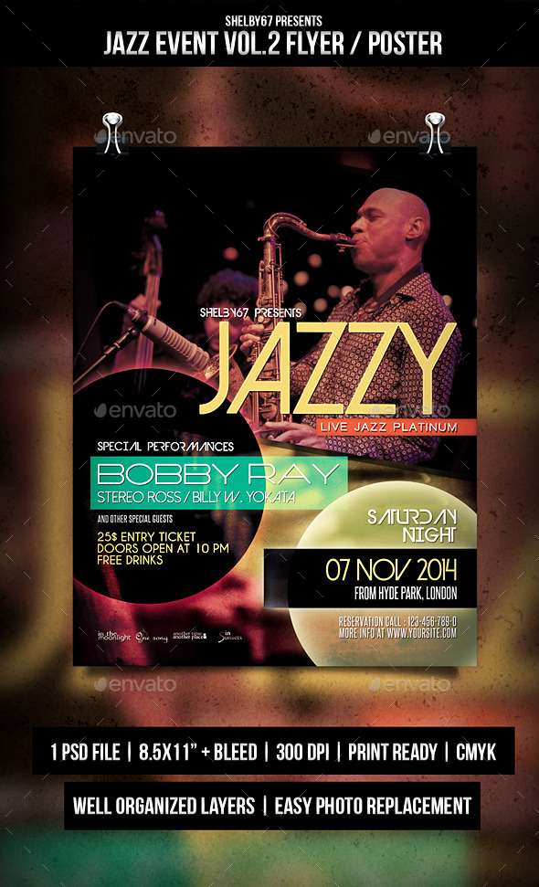 GraphicRiver Jazz Event Flyer Poster Vol.2 9387298 GraphicRiver Jazz Event Flyer Poster Vol.2 9387298