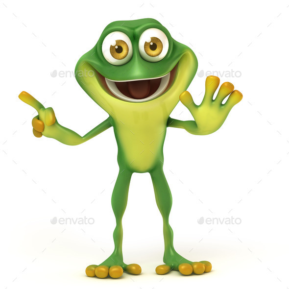 Frog direction pose (Misc) Photo Download