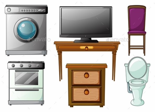 Appliances and Furnitures (Man-made Objects)