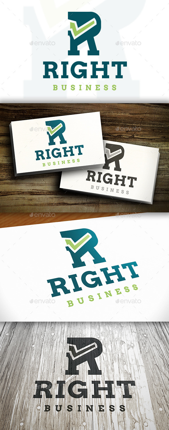 GraphicRiver Right R Letter Logo 9471744 GraphicRiver Right R Letter Logo 9471744