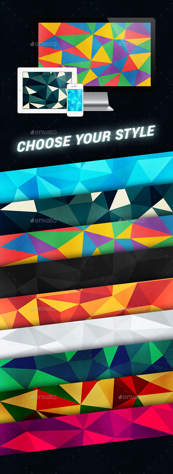 GraphicRiver 10 Colorful Polygon Backgrounds 9472148 GraphicRiver 10 Colorful Polygon Backgrounds 9472148