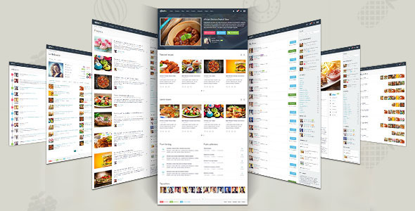 ThemeForest Gustos The complete UI for a recipe website 9423621 ThemeForest Gustos The complete UI for a recipe website 9423621