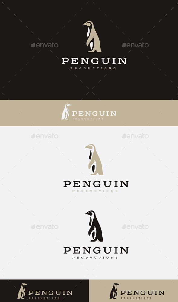 GraphicRiver penguin team Logo 9472421 GraphicRiver penguin team Logo 9472421