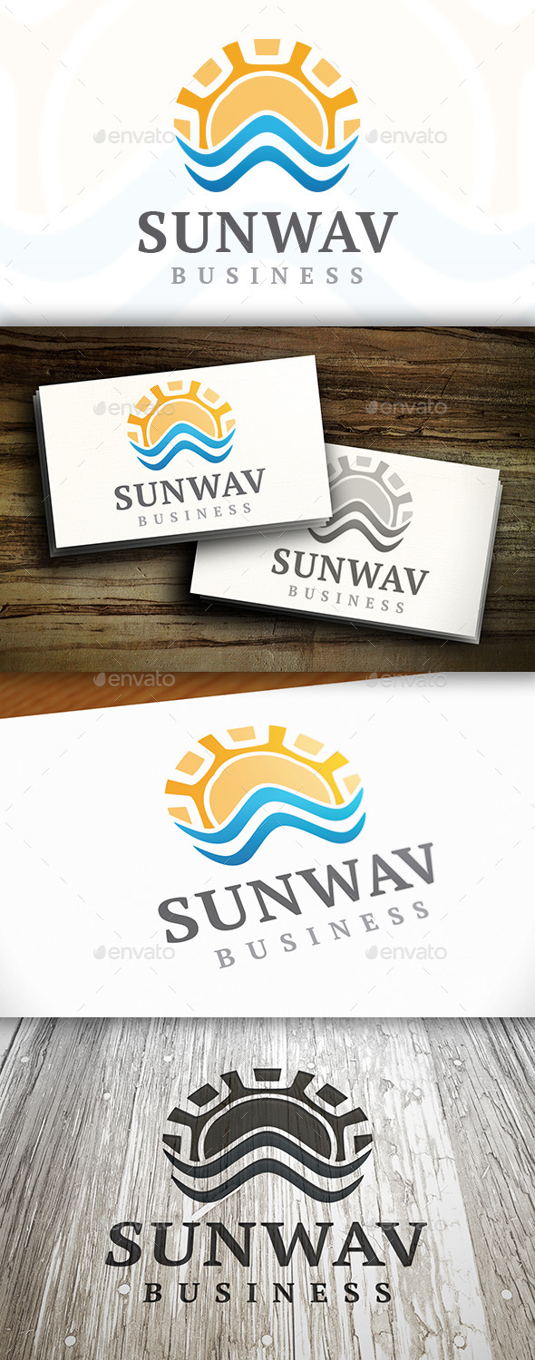 Sun Wave Logo (Nature)