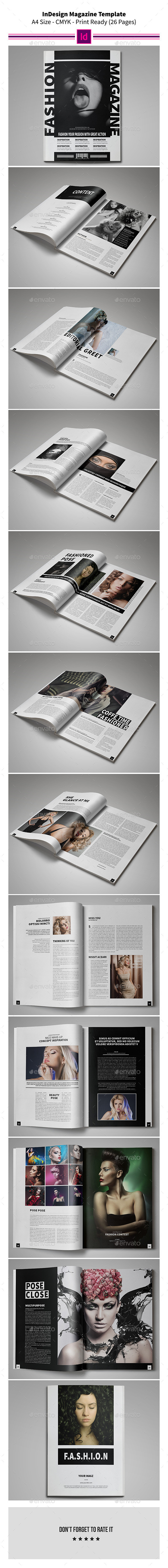 GraphicRiver Fashion InDesign Magazine Template 26 Pages 9472549 GraphicRiver Fashion InDesign Magazine Template 26 Pages 9472549